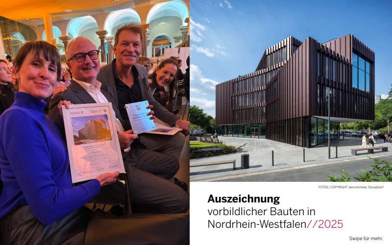 InnoDom Cologne als vorbildlicher Bau 2025 ausgezeichnet